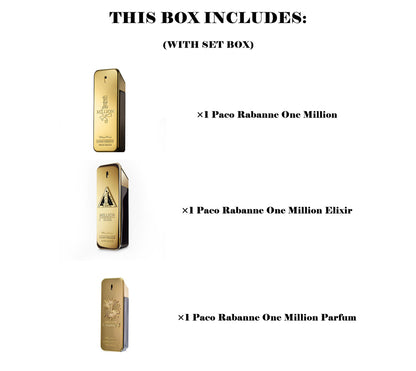 Paco Rabanne One Million Parfum Set (3×30ml)