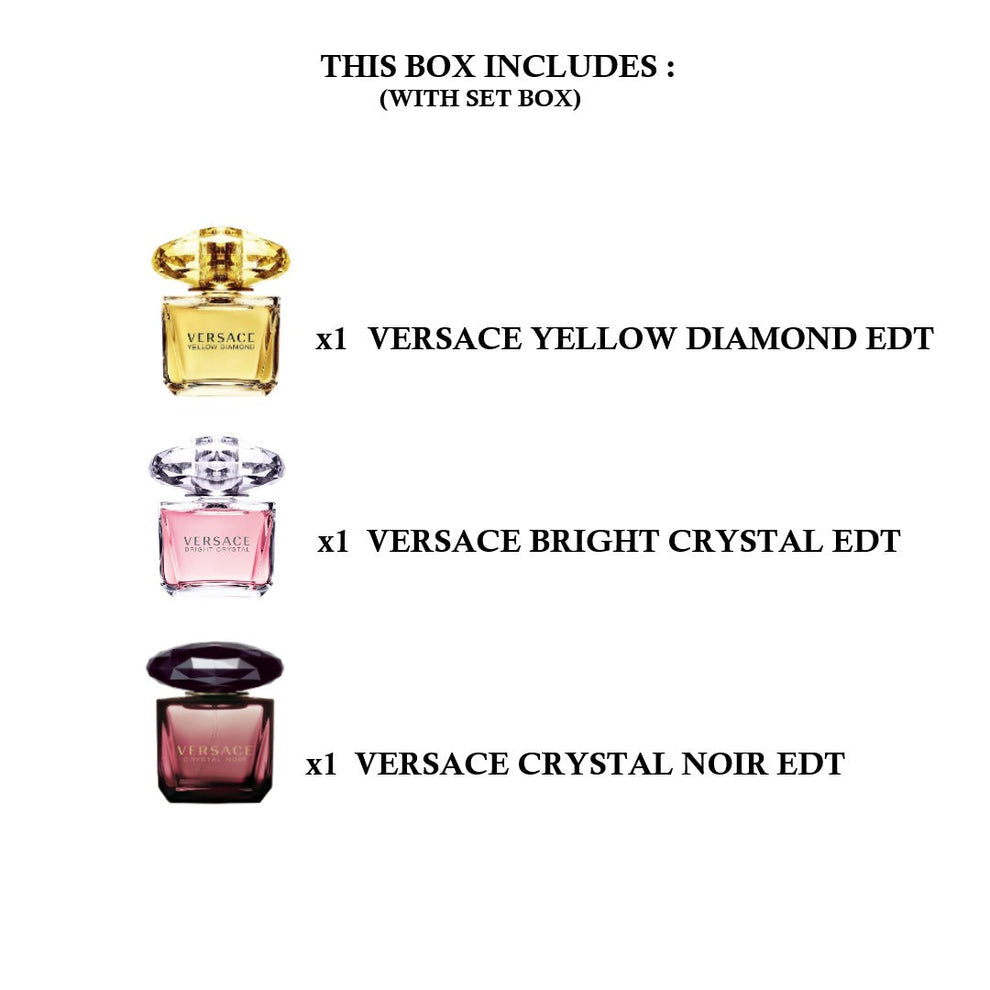 Versace Gift Set (3x30ml)